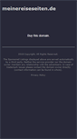 Mobile Screenshot of meinereiseseiten.de