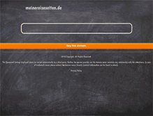 Tablet Screenshot of meinereiseseiten.de